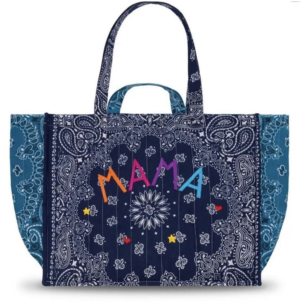Call It By Your Name Blue MAMA Print Bag RARE Mother’s Day Gift UNIQUE